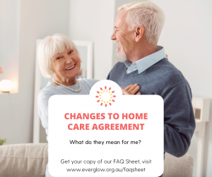 Changes to Home Care Agreement